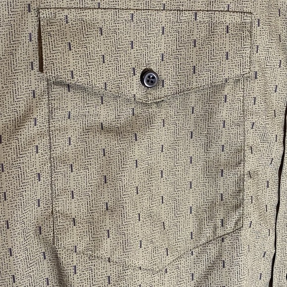 Panhandle Shirt Mens XXL Green Flip Cuff Long Sleeve Button Down Western Rodeo - Picture 4 of 16